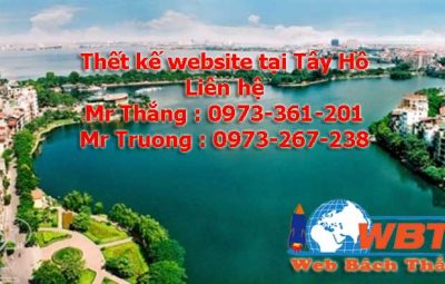 thiết kế website tại tây hồ chuyên nghiệp chuẩn seo