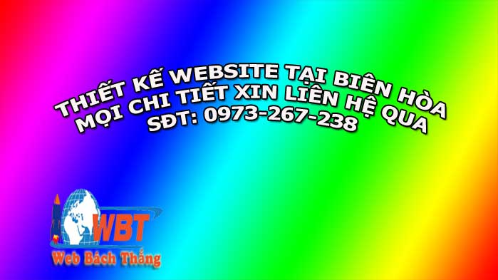 Thiết kế website tại Biên Hòa chuẩn Seo