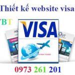 Thiết kế website làm visa chuyên nghiệp chuẩn seo chuẩn di động