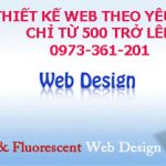 Thiết kế website theo yêu cầu đẹp uy tín nhất Hà Nội