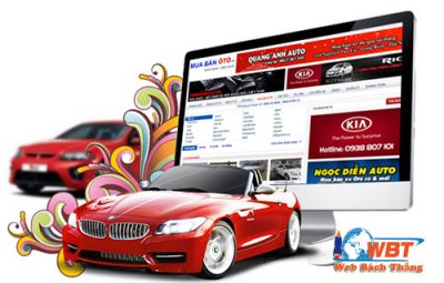 Thiết kế website dịch vụ thuê xe ô tô xe máy xe du lịch