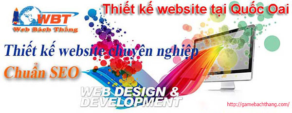 Thiết kế website tại quốc oai chất lượng