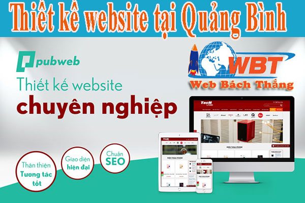 Dịch vụ thiết kế website tại Quảng Bình chuyên nghiệp