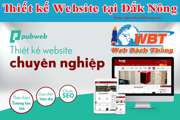 Thiết kế website tại đắk nông chuyên nghiệp