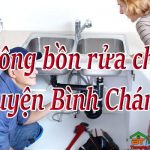 Thông bồn rửa chén huyện Bình Chánh giá rẻ, uy tín, thợ giỏi chuyên nghiệp.