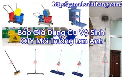Báo Giá Dụng Cụ Vệ Sinh