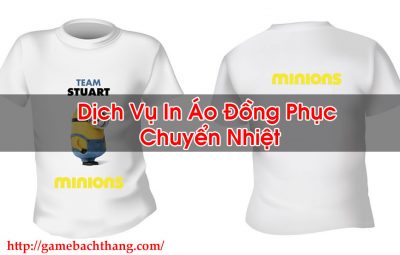 In Áo Đồng Phục Chuyển Nhiệt