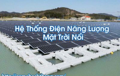 Hệ Thống Điện Năng Lượng Mặt Trời Nổi