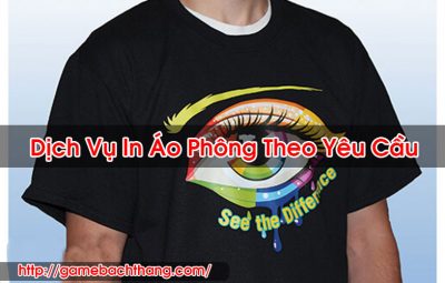 In Áo Phông Theo Yêu Cầu