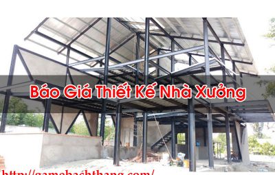 Báo Giá Thiết Kế Nhà Xưởng