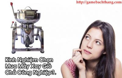 Kinh Nghiệm Chọn Mua Máy Xay Giò Chả Công Nghiệp