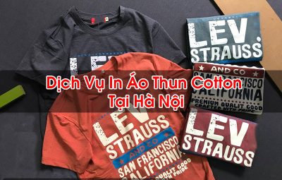 In Áo Thun Cotton Tại Hà Nội