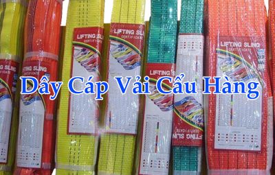 Dây Cáp Vải Cẩu Hàng