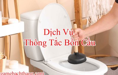 Dịch Vụ Thông Tắc Bồn Cầu