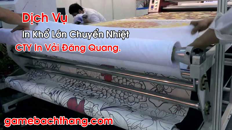 In Khổ Lớn Chuyển Nhiệt In Khổ Lớn Chuyển Nhiệt
