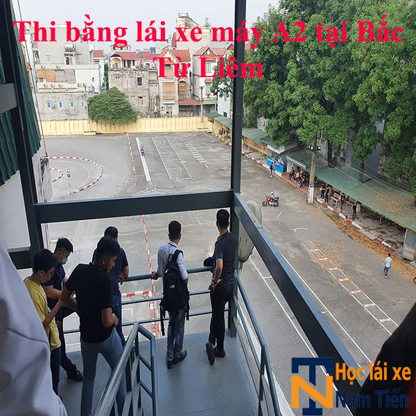 Thi Bang Lai Xe May A2 Tai Băc Tu Liem